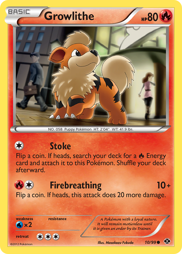 Growlithe (10/99) [Black & White: Next Destinies] | Mega City Incorporated