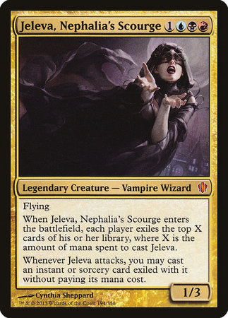 Jeleva, Nephalia's Scourge [Commander 2013] | Mega City Incorporated