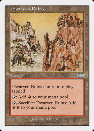 Dwarven Ruins [Classic Sixth Edition] | Mega City Incorporated