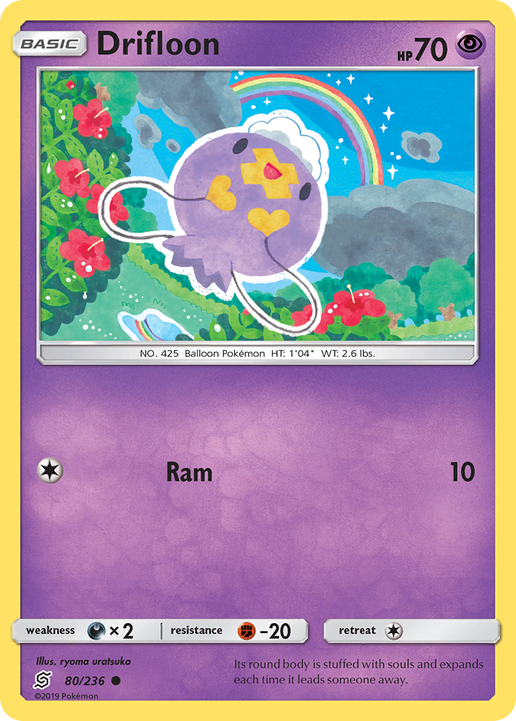 Drifloon (80/236) [Sun & Moon: Unified Minds] | Mega City Incorporated