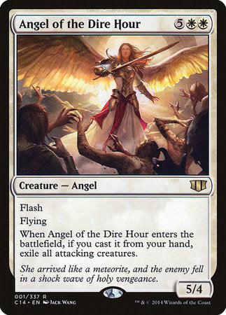 Angel of the Dire Hour [Commander 2014] | Mega City Incorporated