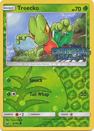 Treecko (8/168) (Toys R Us Exclusive) [Sun & Moon: Celestial Storm] | Mega City Incorporated