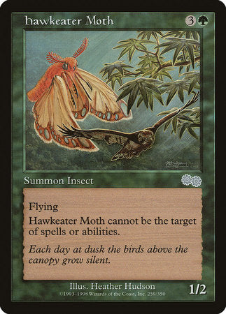 Hawkeater Moth [Urza's Saga] | Mega City Incorporated