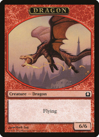 Dragon Token [Return to Ravnica Tokens] | Mega City Incorporated