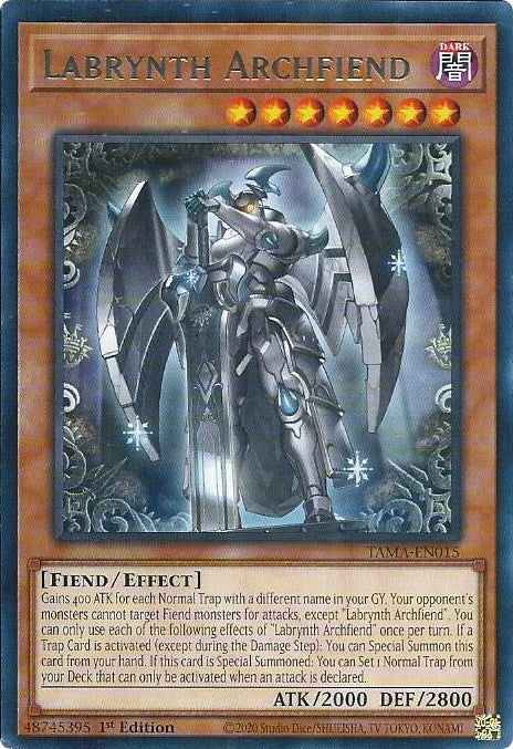 Labrynth Archfiend [TAMA-EN015] Rare | Mega City Incorporated