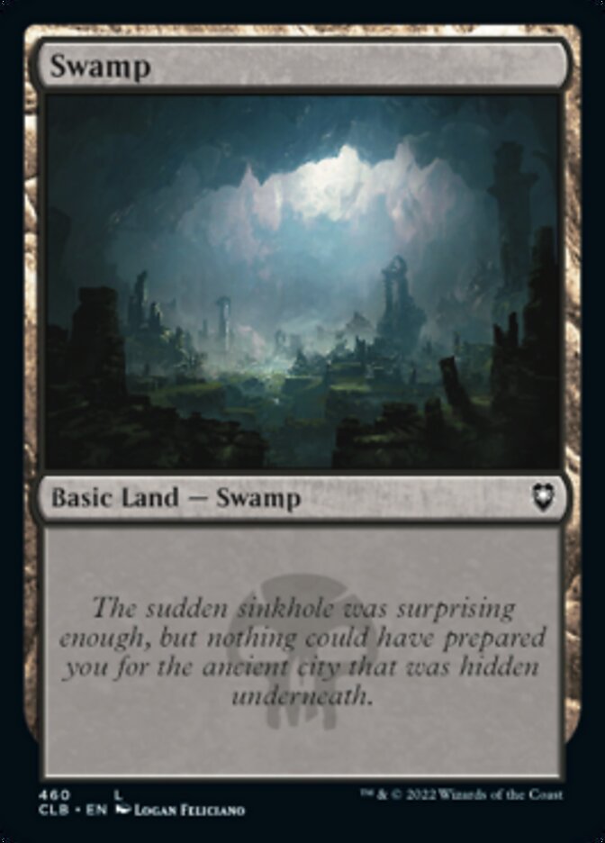 Swamp (460) [Commander Legends: Battle for Baldur's Gate] | Mega City Incorporated