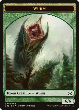 Wurm Token [Duel Decks: Mind vs. Might Tokens] | Mega City Incorporated