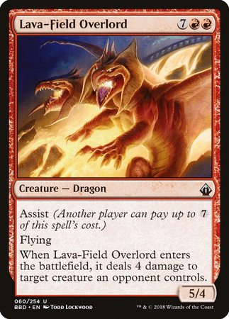 Lava-Field Overlord [Battlebond] | Mega City Incorporated