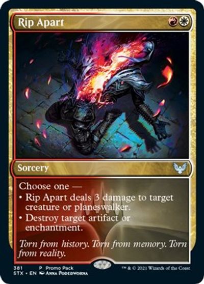 Rip Apart (Promo Pack) [Strixhaven: School of Mages] | Mega City Incorporated