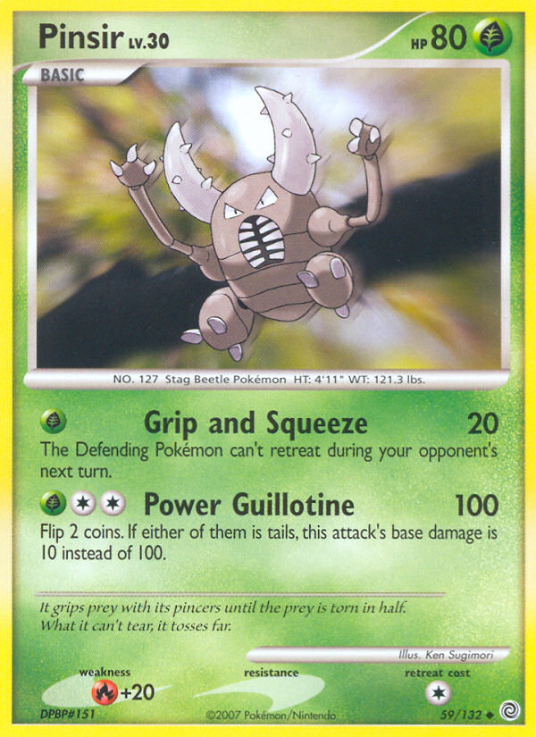 Pinsir (59/132) [Diamond & Pearl: Secret Wonders] | Mega City Incorporated