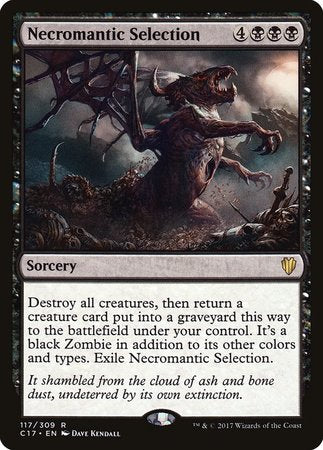 Necromantic Selection [Commander 2017] | Mega City Incorporated