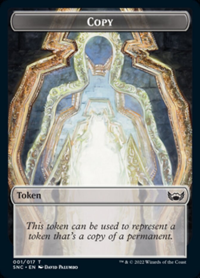 Demon // Copy Double-sided Token [Streets of New Capenna Commander Tokens] | Mega City Incorporated