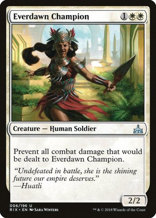 Everdawn Champion [Rivals of Ixalan] | Mega City Incorporated