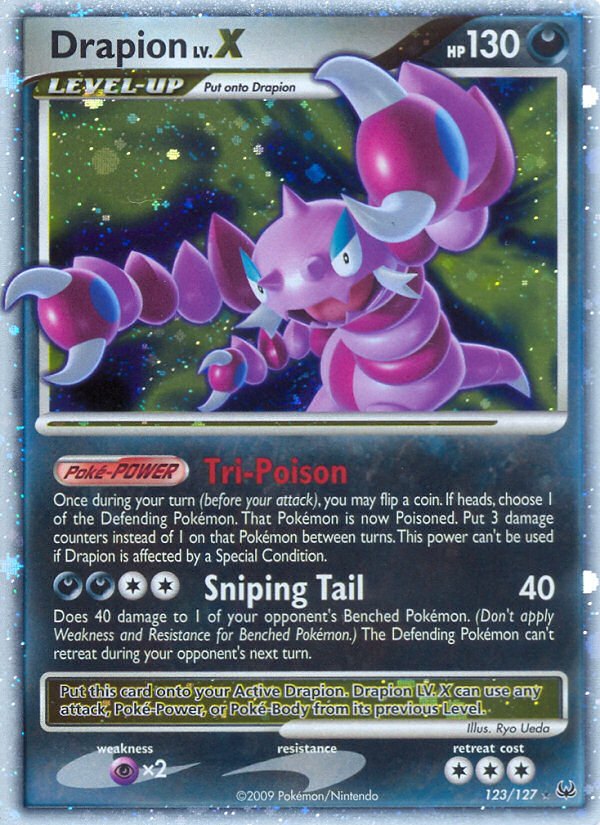 Drapion LV.X (123/127) [Platinum: Base Set] | Mega City Incorporated