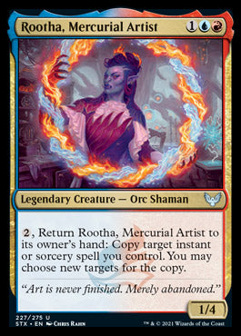 Rootha, Mercurial Artist [Strixhaven: School of Mages] | Mega City Incorporated
