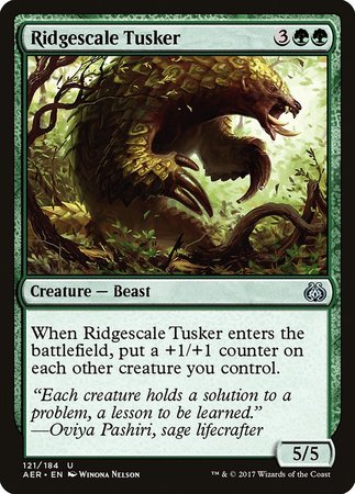 Ridgescale Tusker [Aether Revolt] | Mega City Incorporated