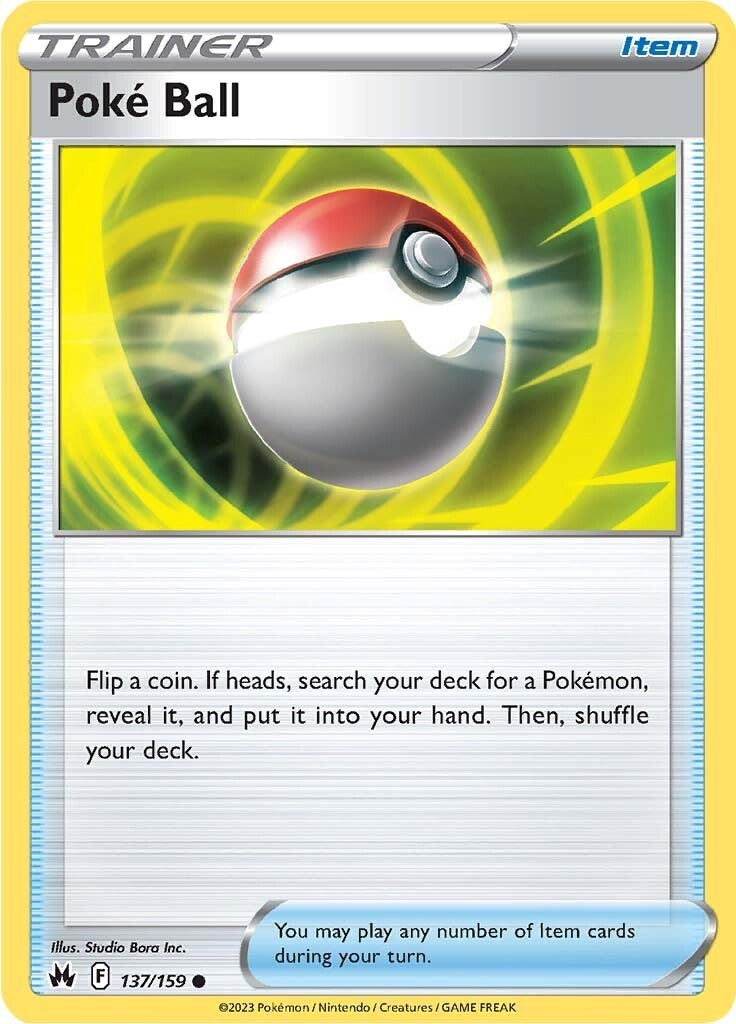 Poke Ball (137/159) [Sword & Shield: Crown Zenith] | Mega City Incorporated