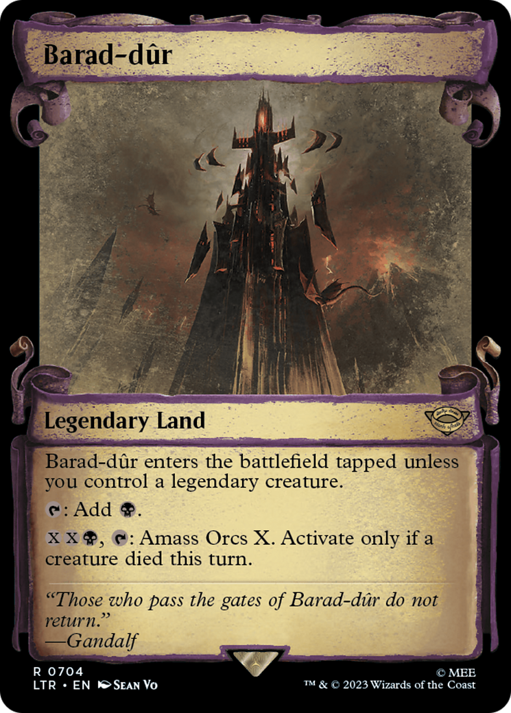 Barad-dur [The Lord of the Rings: Tales of Middle-Earth Showcase Scrolls] | Mega City Incorporated