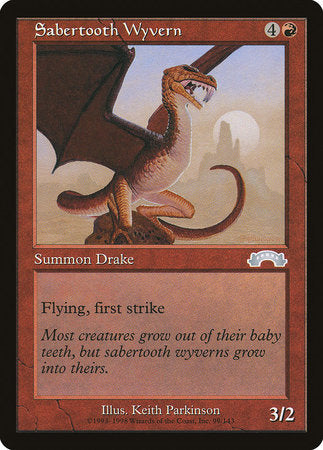 Sabertooth Wyvern [Exodus] | Mega City Incorporated