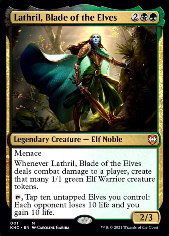 Lathril, Blade of the Elves [Kaldheim Commander] | Mega City Incorporated