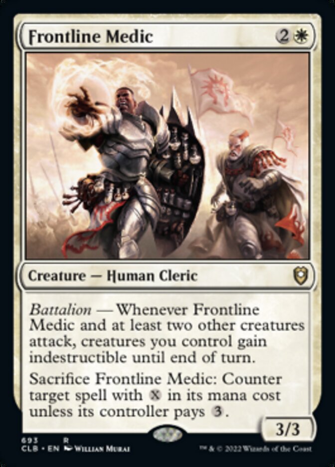 Frontline Medic [Commander Legends: Battle for Baldur's Gate] | Mega City Incorporated