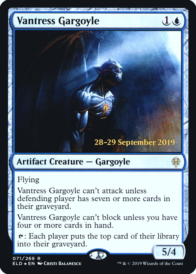 Vantress Gargoyle  [Throne of Eldraine Prerelease Promos] | Mega City Incorporated