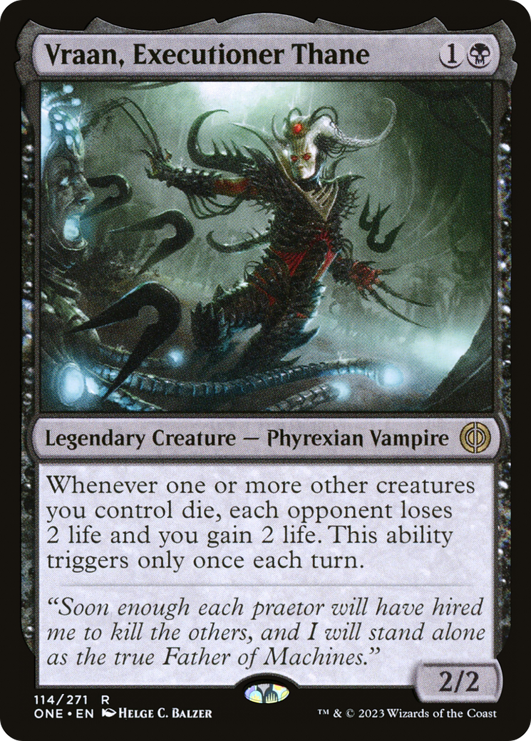 Vraan, Executioner Thane [Phyrexia: All Will Be One] | Mega City Incorporated