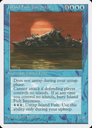 Island Fish Jasconius [Fourth Edition] | Mega City Incorporated