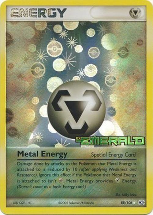 Metal Energy (88/106) (Stamped) [EX: Emerald] | Mega City Incorporated