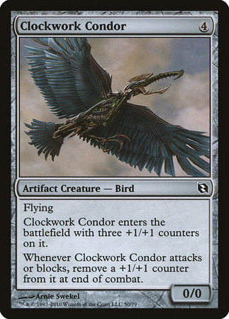 Clockwork Condor [Duel Decks: Elspeth vs. Tezzeret] | Mega City Incorporated