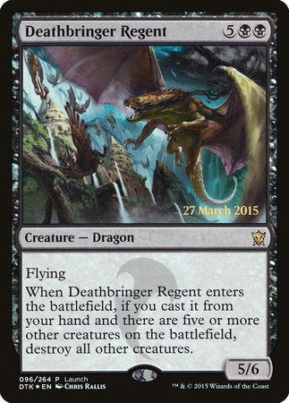 Deathbringer Regent [Dragons of Tarkir Promos] | Mega City Incorporated