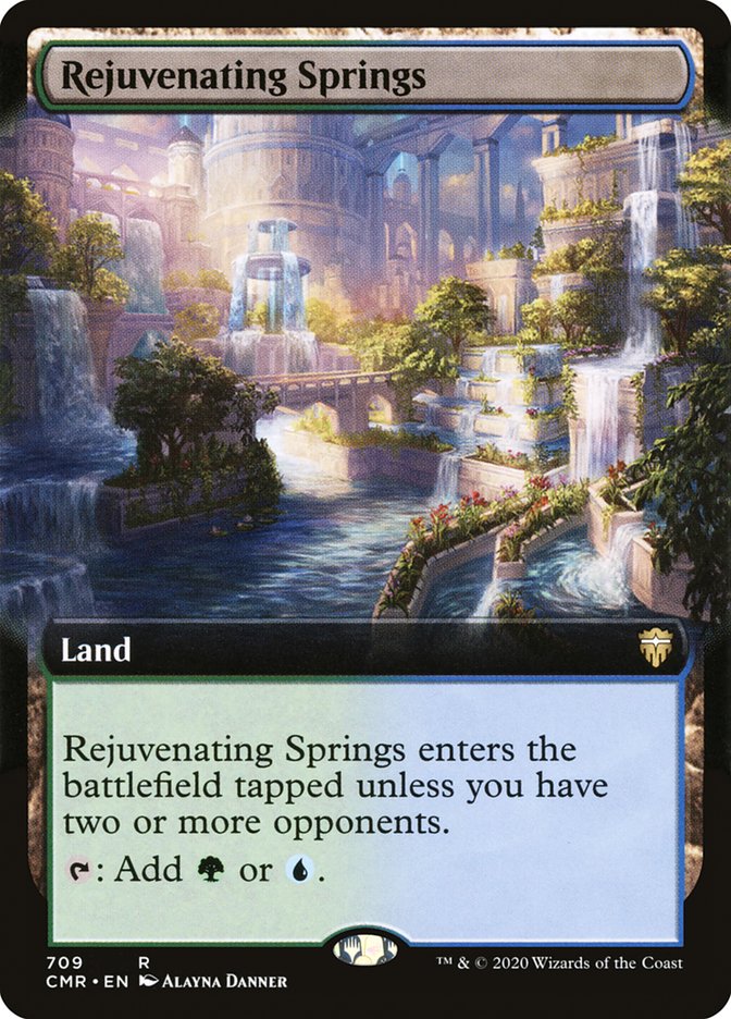 Rejuvenating Springs (Extended) [Commander Legends] | Mega City Incorporated