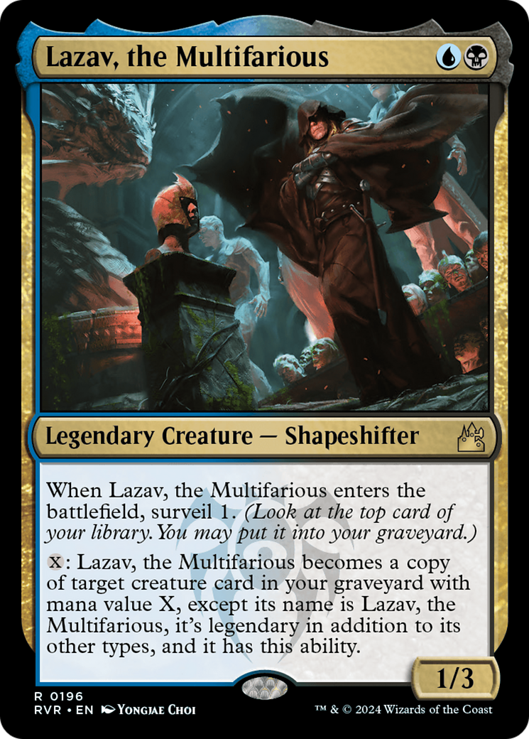 Lazav, the Multifarious [Ravnica Remastered] | Mega City Incorporated