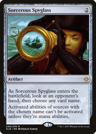 Sorcerous Spyglass [Ixalan] | Mega City Incorporated