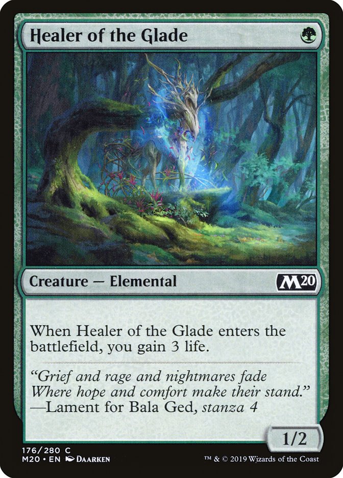 Healer of the Glade [Core Set 2020] | Mega City Incorporated