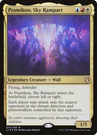 Pramikon, Sky Rampart [Commander 2019] | Mega City Incorporated