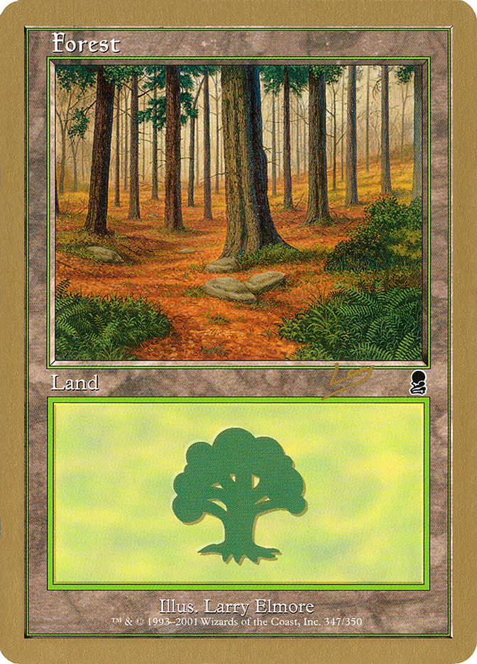 Forest (rl347) (Raphael Levy) [World Championship Decks 2002] | Mega City Incorporated