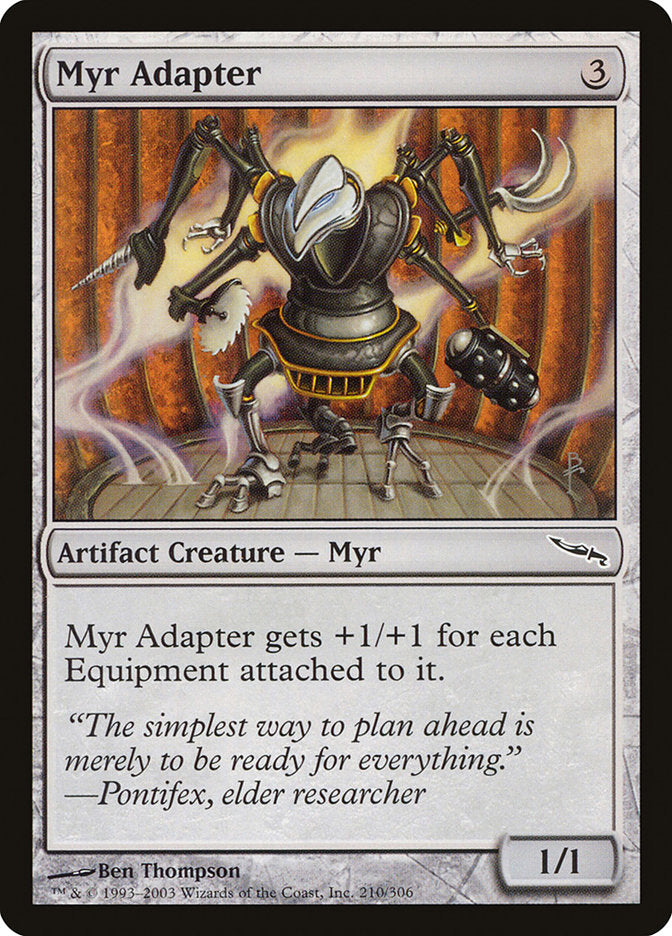 Myr Adapter [Mirrodin] | Mega City Incorporated