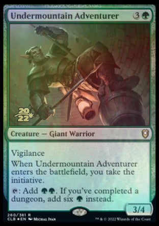 Undermountain Adventurer [Commander Legends: Battle for Baldur's Gate Prerelease Promos] | Mega City Incorporated