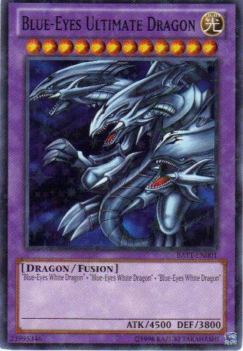 Blue-Eyes Ultimate Dragon [BATT-EN001] Starfoil Rare | Mega City Incorporated