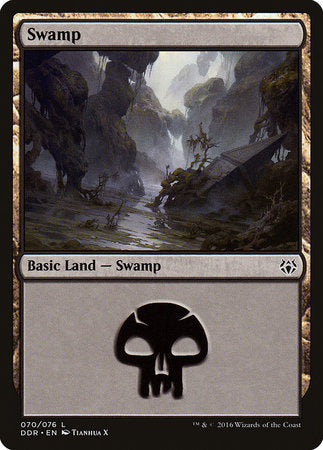 Swamp (70) [Duel Decks: Nissa vs. Ob Nixilis] | Mega City Incorporated