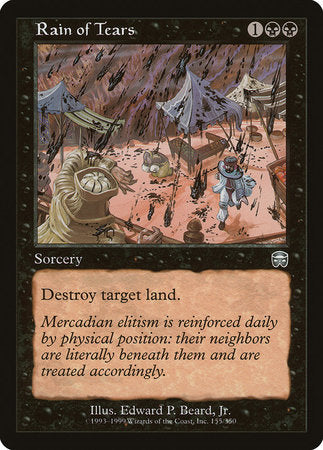 Rain of Tears [Mercadian Masques] | Mega City Incorporated