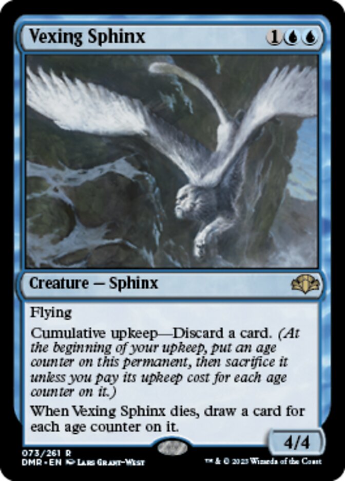 Vexing Sphinx [Dominaria Remastered] | Mega City Incorporated