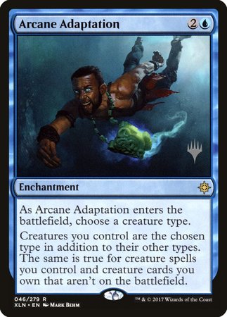 Arcane Adaptation [Ixalan Promos] | Mega City Incorporated