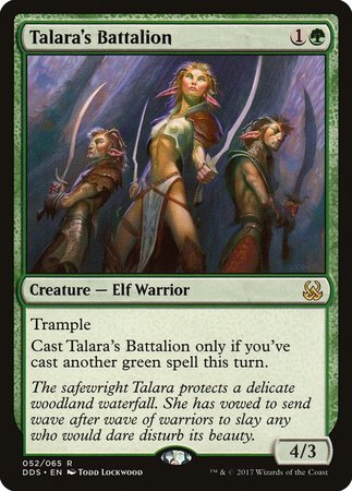 Talara's Battalion [Duel Decks: Mind vs. Might] | Mega City Incorporated