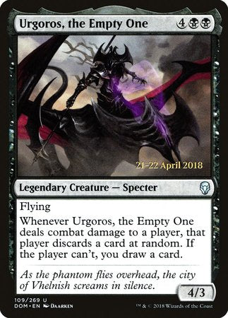 Urgoros, the Empty One [Dominaria Promos] | Mega City Incorporated