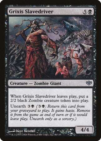 Grixis Slavedriver [Conflux] | Mega City Incorporated