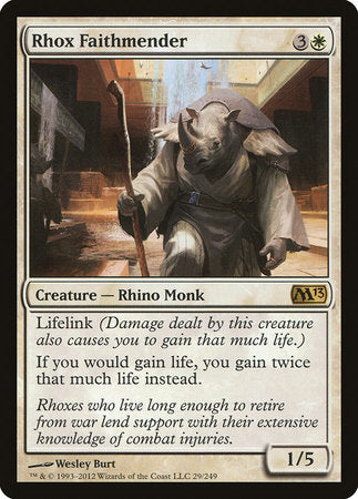 Rhox Faithmender [Magic 2013] | Mega City Incorporated
