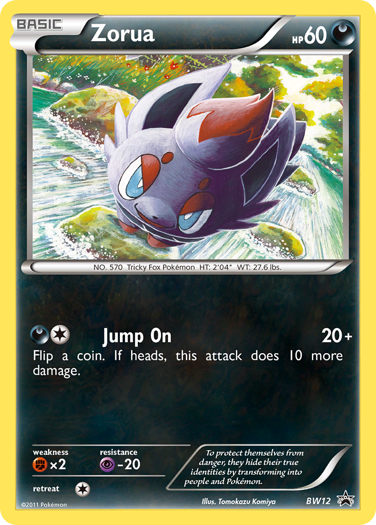 Zorua (BW12) [Black & White: Black Star Promos] | Mega City Incorporated