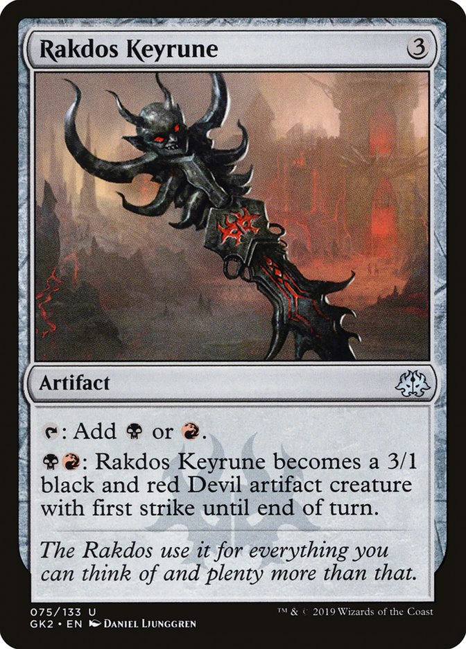 Rakdos Keyrune [Ravnica Allegiance Guild Kit] | Mega City Incorporated